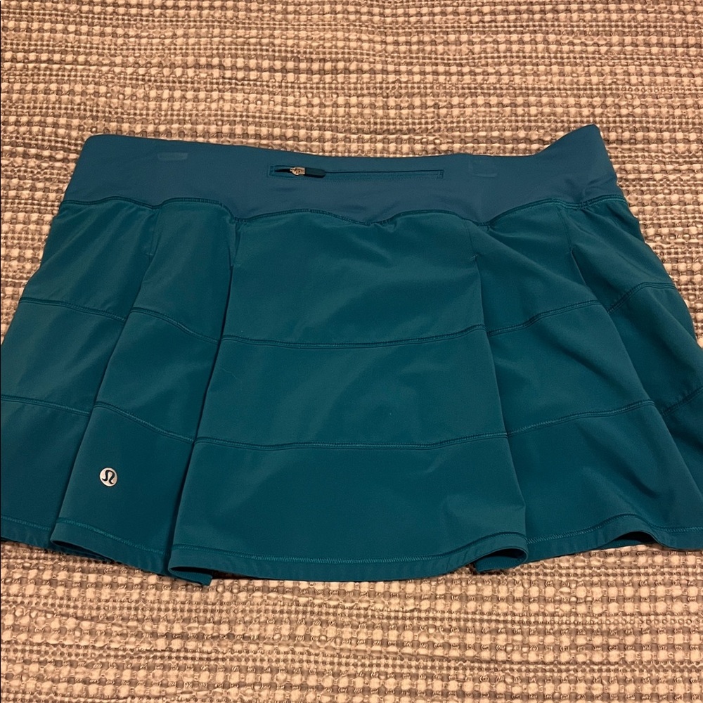 lululemon Pace Rival Mid-Rise Skirt Long Hawaiian Blue